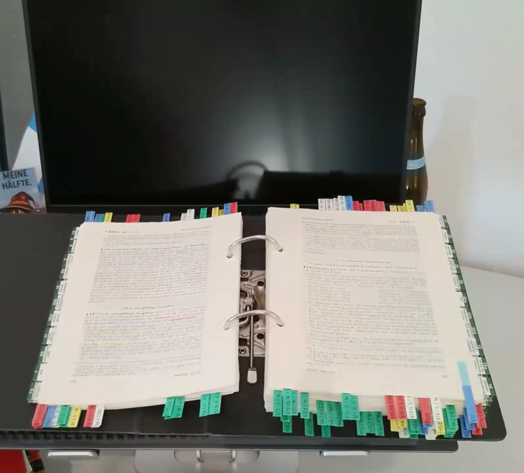 Johnston - Ordner Makierungen Bitte Beschreibung eingeben