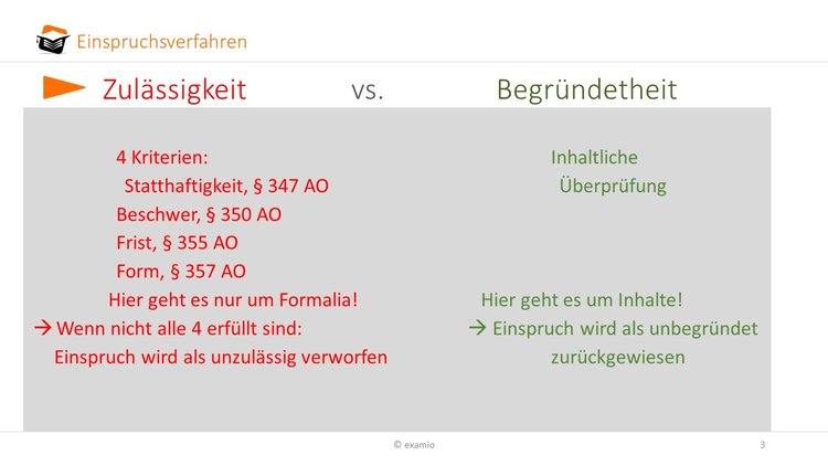 Zulässigkeit vs. Begründetheit
